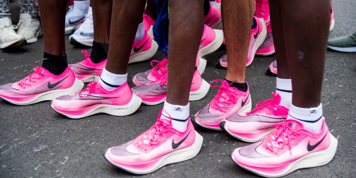 Las zapatillas revolucionarias utilizadas en el reto