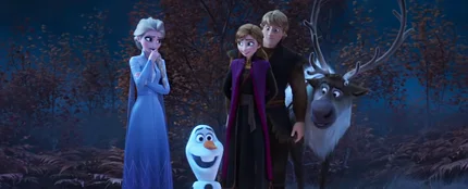 Elsa, Olaf, Anna y Kristoff en 'Frozen 2' Elsa, Olaf, Anna y Kristoff en 'Frozen 2'