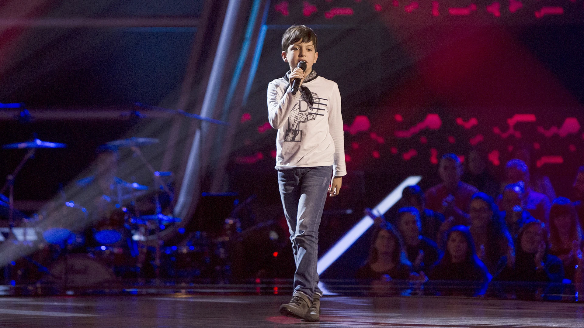 Pablo Castiñeira canta ‘Sweet child of mine’ en las Audiciones a ciegas de ‘La Voz Kids’