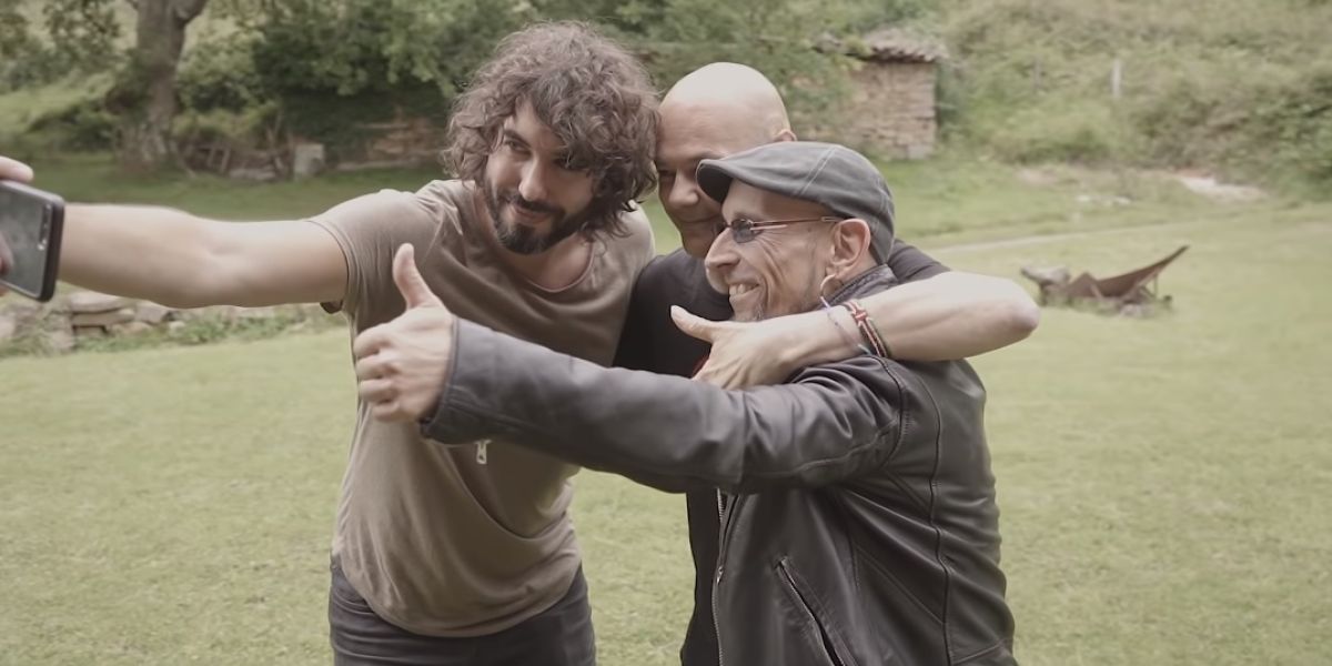 Mikel Izal, Jesús Cifuentes y Fito Cabrales