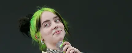 Billie Eilish durante uno de sus conciertos. Billie Eilish durante uno de sus conciertos.