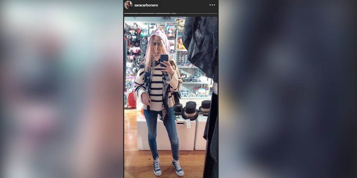 El disfraz de Sara Carbonero