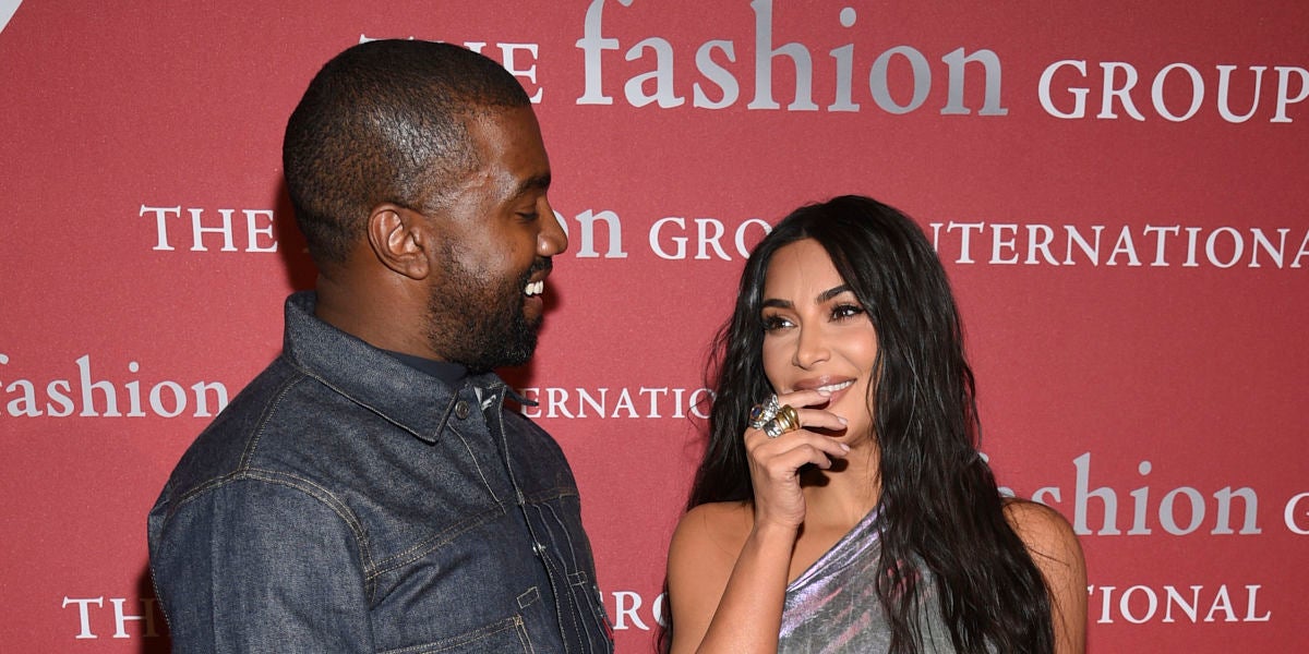 Las risas cómplices de Kim Kardashian y Kanye West