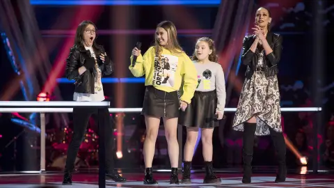 Melendi y Arkano se deciden por Sofía Esteban en las Batallas de ‘La Voz Kids’ Melendi y Arkano se deciden por Sofía Esteban en las Batallas de ‘La Voz Kids’