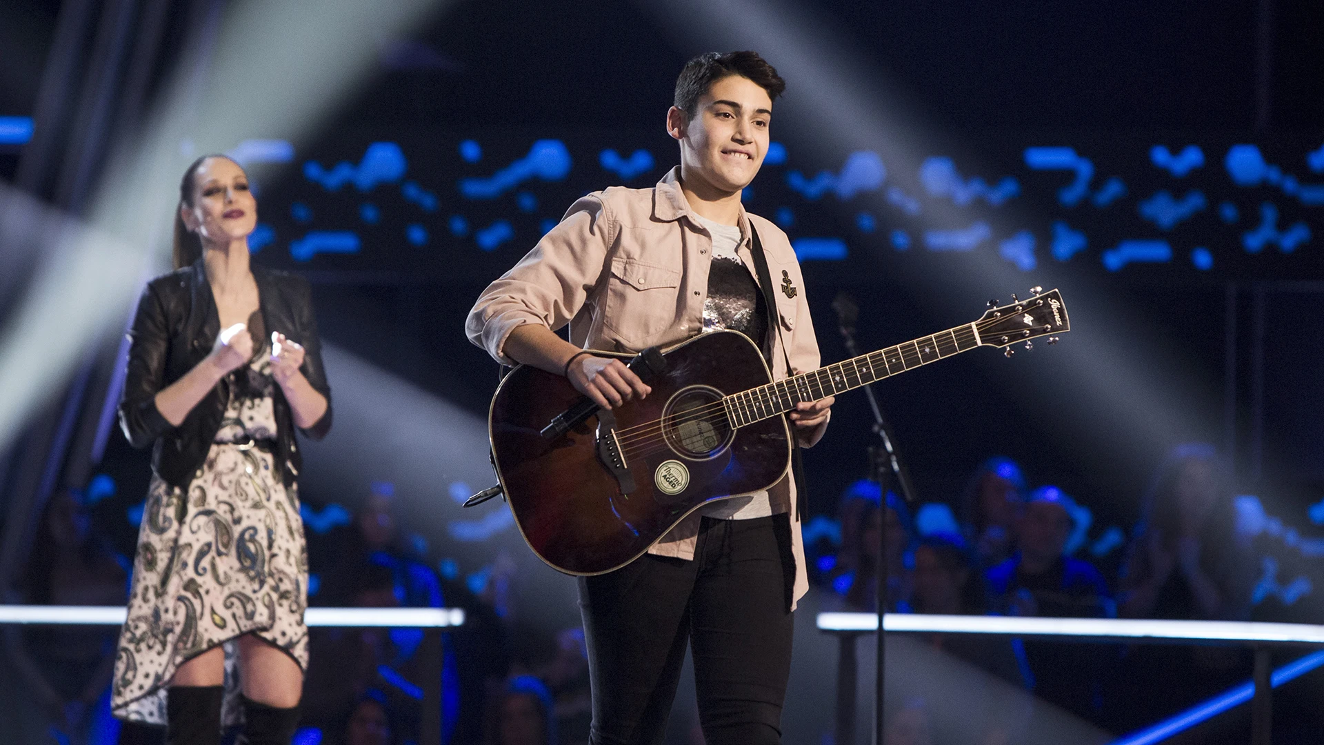 Melendi y Arkano salvan a Julio Gómez en las Batallas de ‘La Voz Kids’