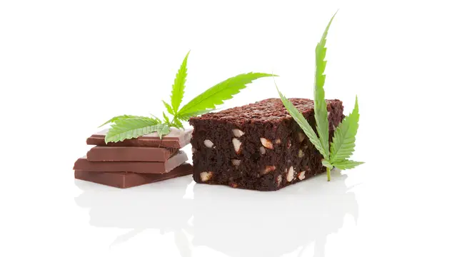 Tarta de cannabis