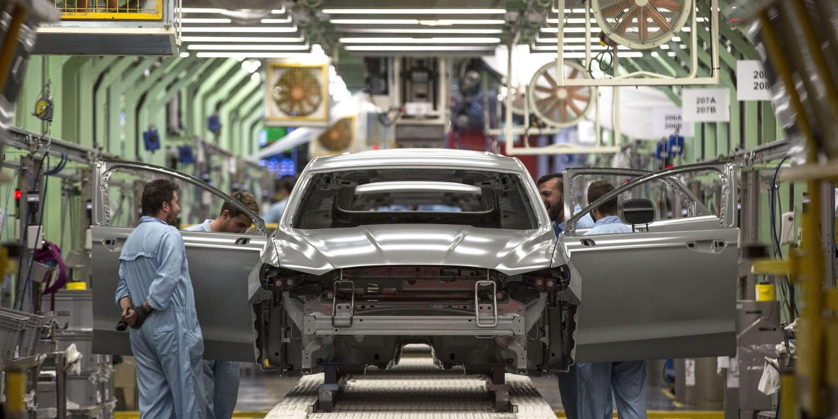 Fábrica de producción de Ford