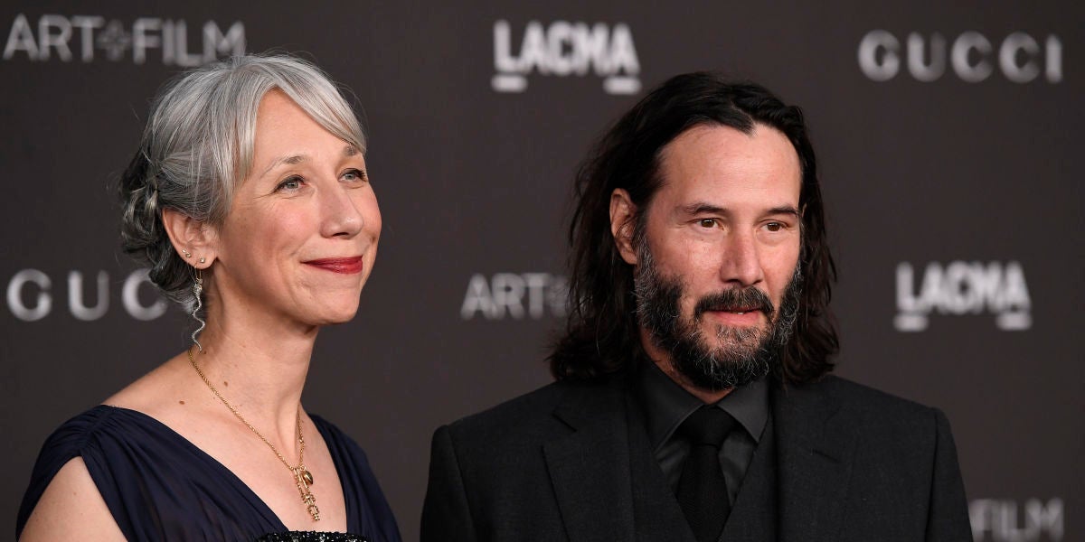 Alexandra Grant y Keanu Reeves hacen pública su relación