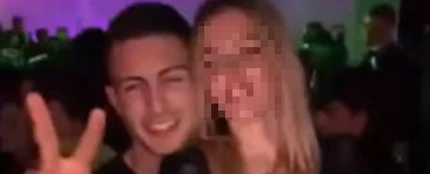 Voltolini en una discoteca Voltolini en una discoteca
