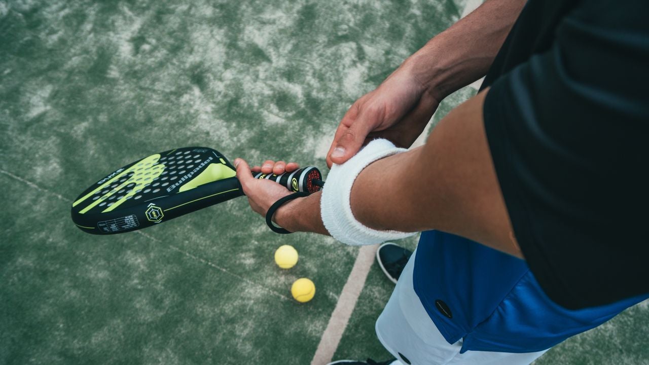 Una pala de padel Una pala de padel