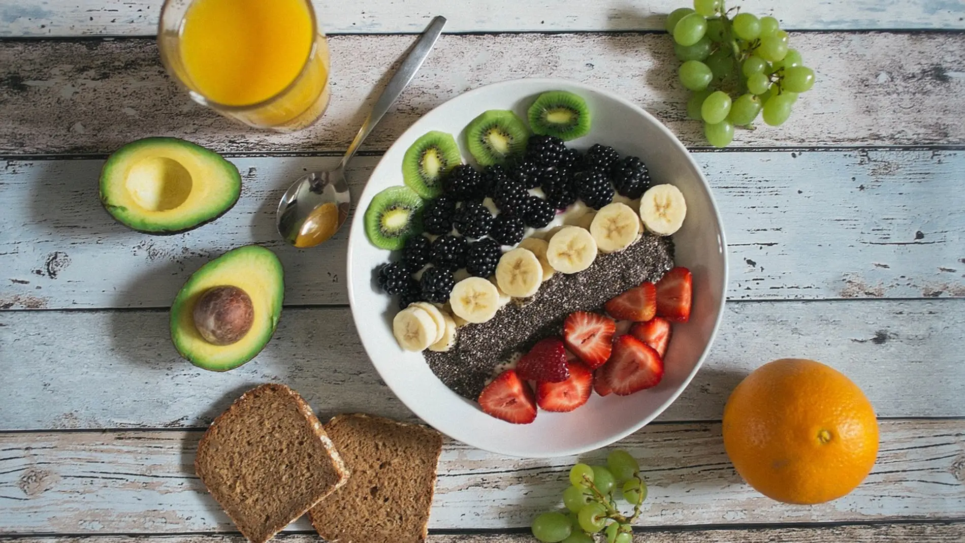 Desayuno rico en carbohidratos saludables