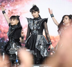 El conjunto nipón 'Babymetal' El conjunto nipón 'Babymetal'