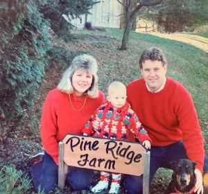 Taylor Swift, de pequeña con sus padres Taylor Swift, de pequeña con sus padres