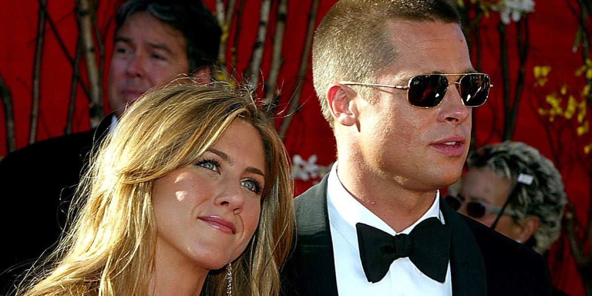 Jennifer Aniston y Brad Pitt