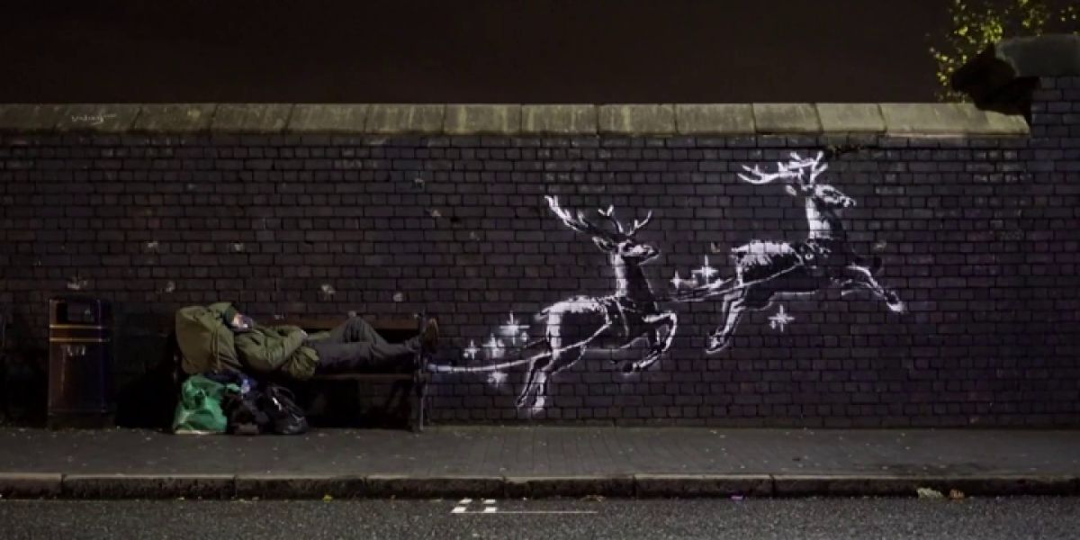 BANKSY CUADRO