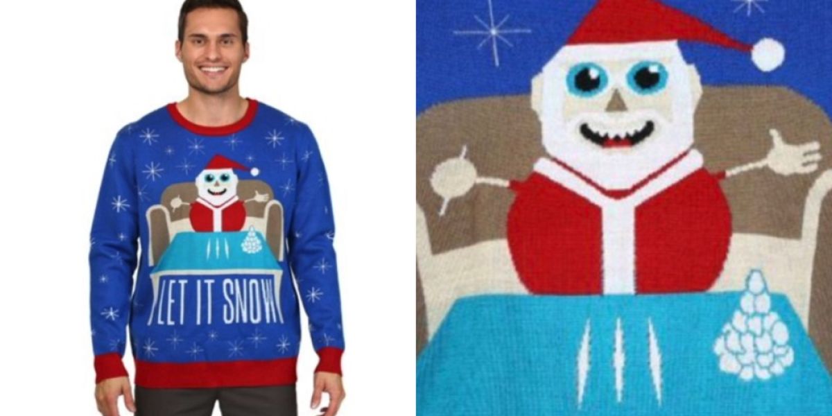 Jersey navideño de Walmart