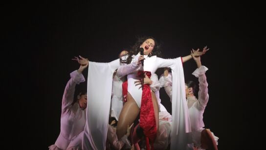 Rosal&iacute;a en su concierto en el Wizink Center