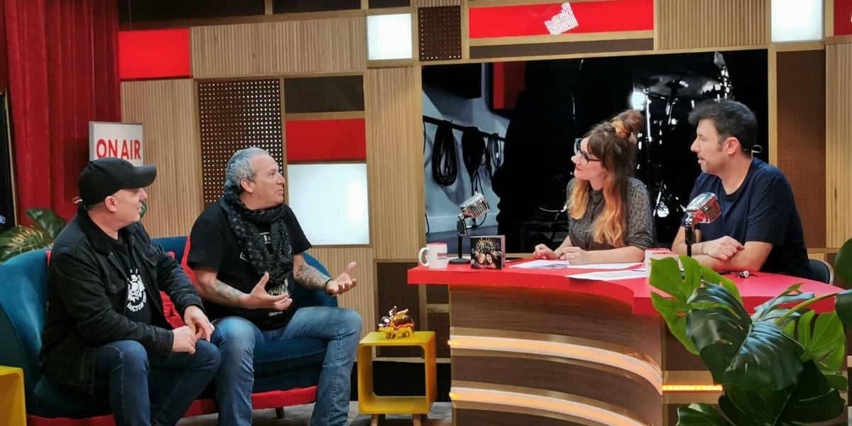 Obús durante su entrevista en 'yu, no te pierdas nada'