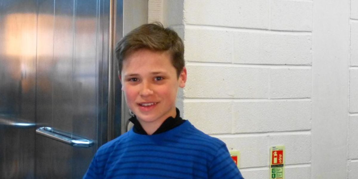 El actor infantil Jack Burns