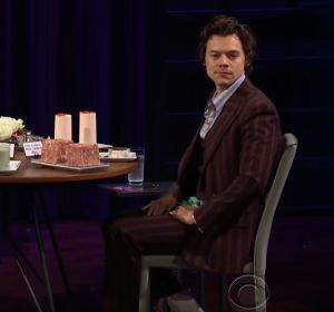 Kendall Jenner y Harry Styles en el programa 'The Late Late Show' Kendall Jenner y Harry Styles en el programa 'The Late Late Show'
