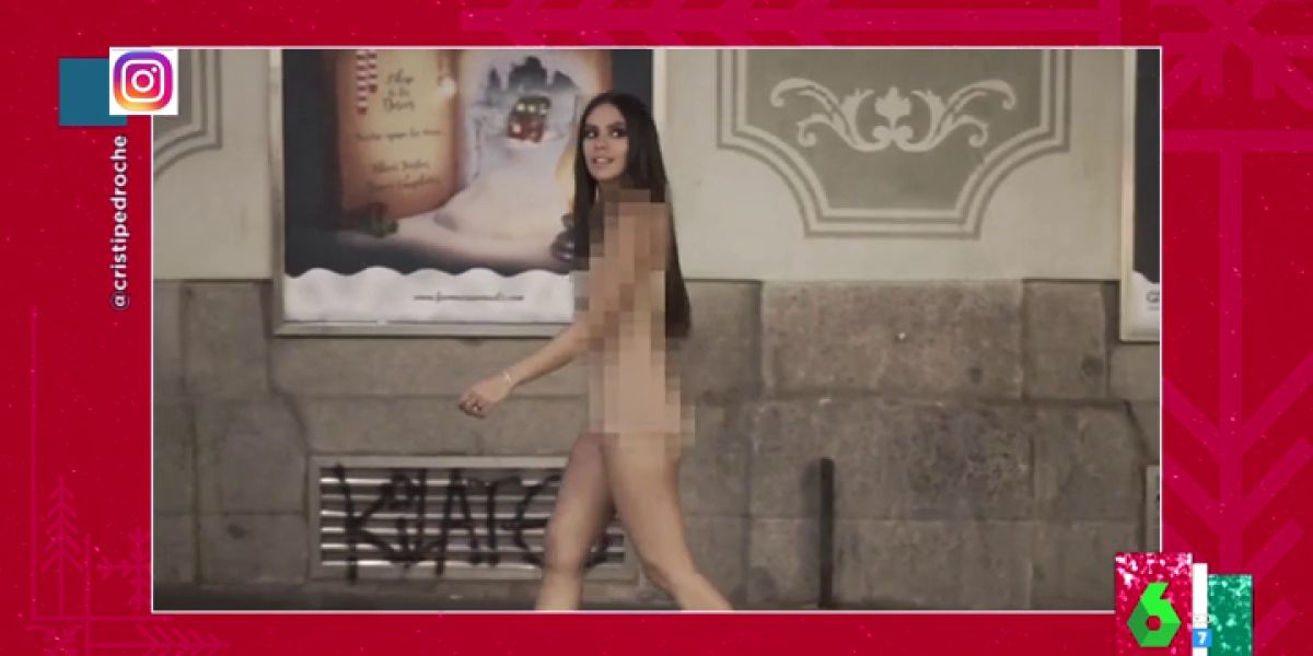 "¿Perdona, en pelotas?": las reacciones al explosivo vídeo de Cristina Pedroche sobre su vestido de Nochevieja