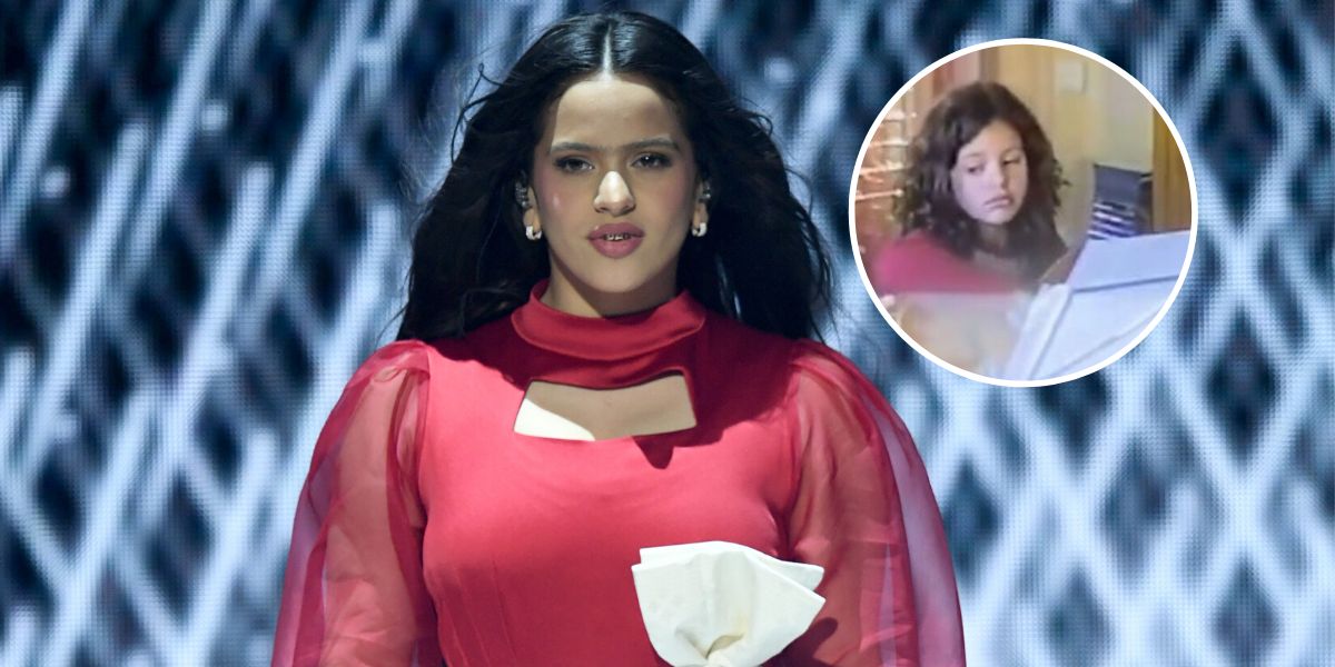 Rosalía comparte un vídeo suyo de niña