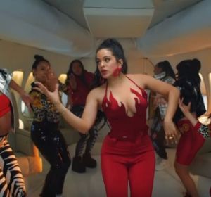 Rosalía en el vídeo 'Con Altura' Rosalía en el vídeo 'Con Altura'