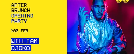 William Djoko, primer artista de After Brunch 2020 William Djoko, primer artista de After Brunch 2020