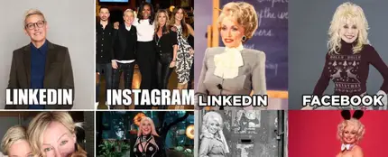 Imágenes del 'Dolly Parton Challenge'. Imágenes del 'Dolly Parton Challenge'.