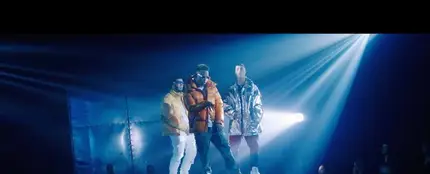 Anuel AA, Ozuna y Lunay en el videoclip de 'Aventura' Anuel AA, Ozuna y Lunay en el videoclip de 'Aventura'