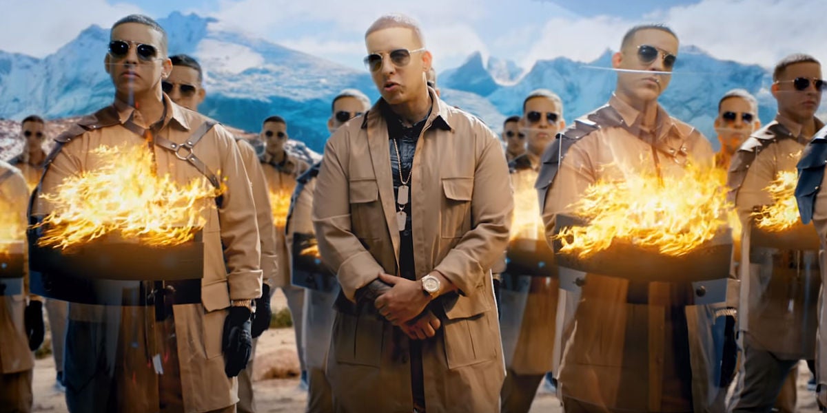 Daddy Yankee en el videoclip de 'Definitivamente'