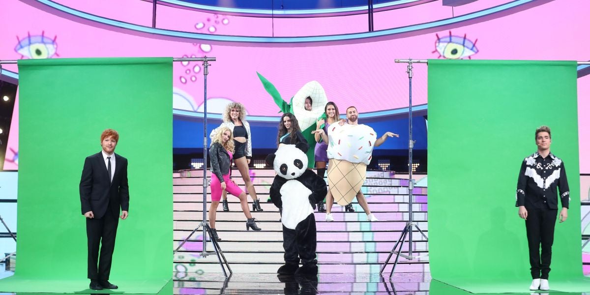 Gemeliers revolucionan el plató como Ed Sheeran y Justin Bieber en ‘I don’t care’