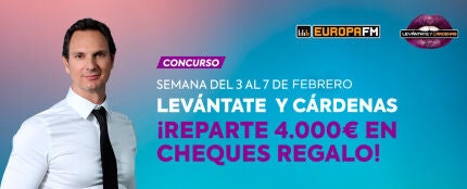 Lev&aacute;ntate Y C&aacute;rdenas reparte 4.000 euros en cheques-regalo