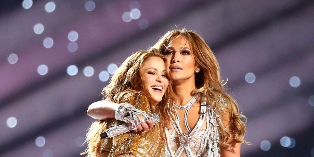 Shakira y Jennifer Lopez en la Super Bowl 2020