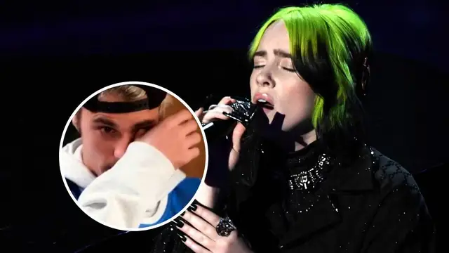 Justin Bieber llora al hablar de Billie Eilish