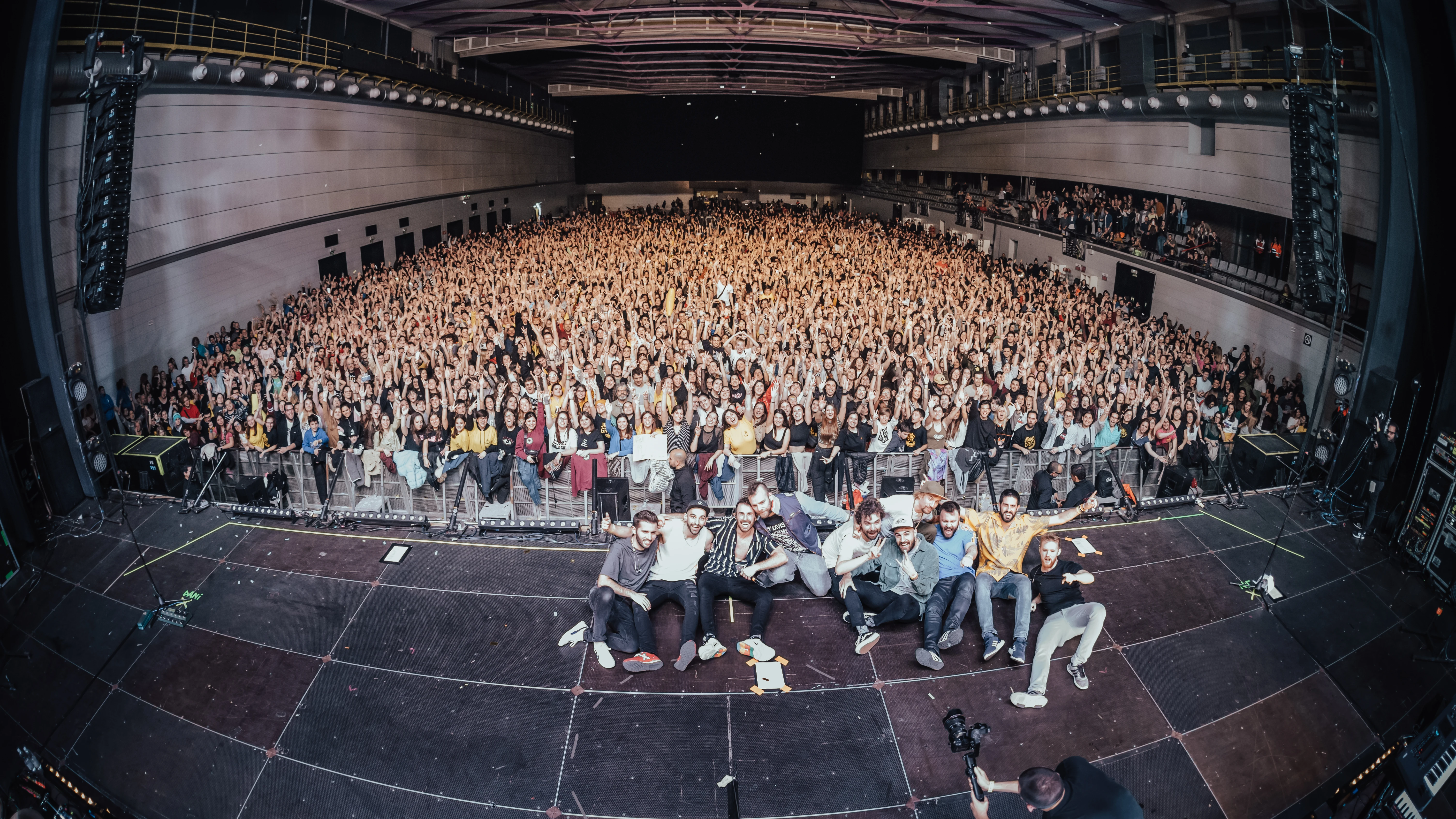 Arnau Griso en su concierto de fin de gira en Barcelona