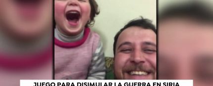 (18-02-20) Un padre sirio simula que las bombas son un juego para evitar un trauma a su hija pequeña