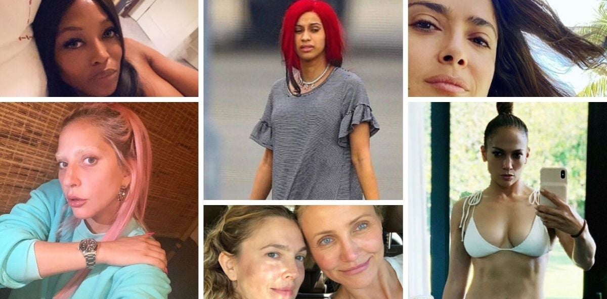 Celebrities sin maquillaje
