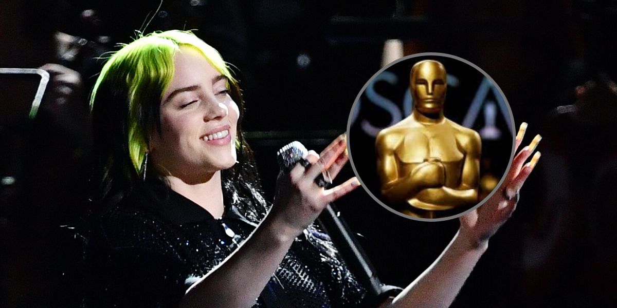 Billie Eilish interpretando 'No Time To Die'