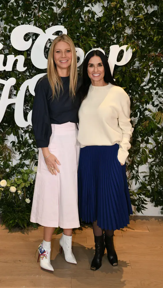 Demi Moore y Gwyneth Paltrow Demi Moore y Gwyneth Paltrow