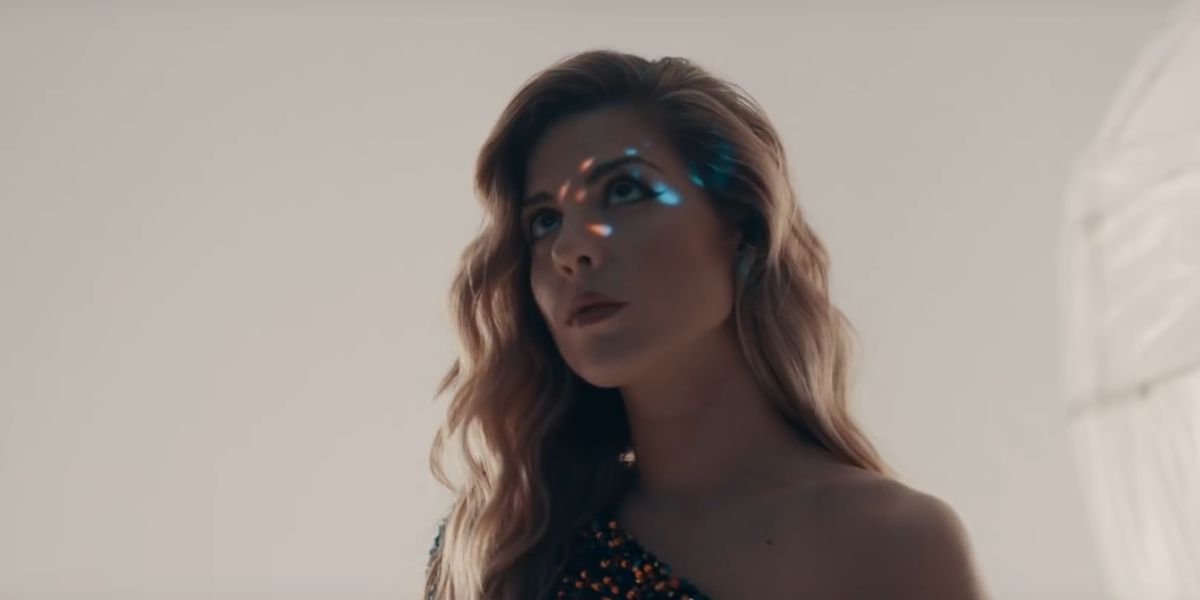 Miriam Rodríguez en el videoclip de 'Desperté'
