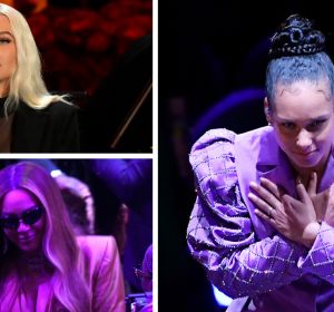 Christina Aguilera, Beyoncé y Alicia Keys actúan en el homenaje a Kobe Bryant Christina Aguilera, Beyoncé y Alicia Keys actúan en el homenaje a Kobe Bryant