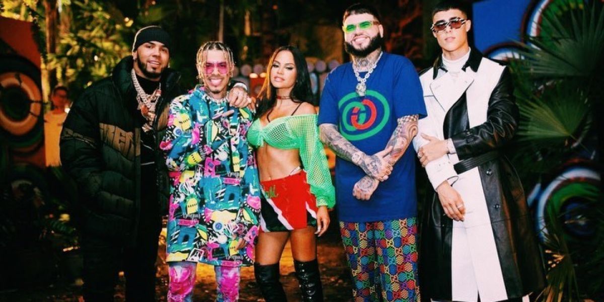 Anuel AA, Natti Natasha y Lunay se unen a Rauw Alejandro y Farruko para el remix de ‘Fantasías’