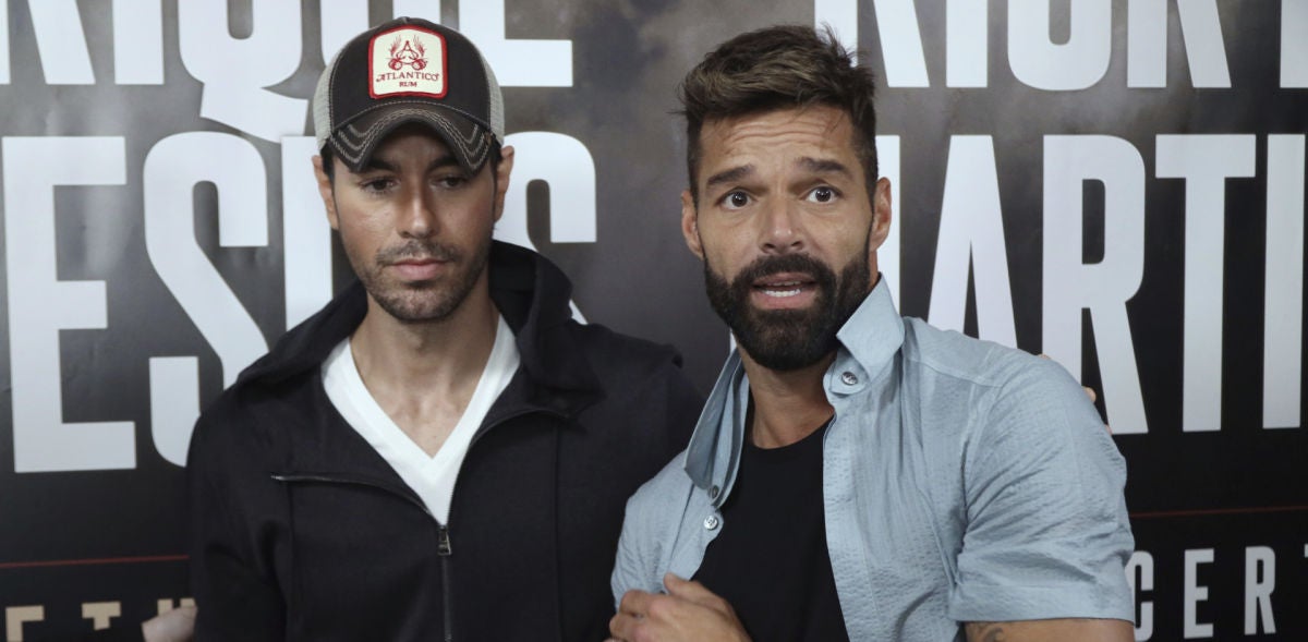 Enrique Iglesias y Ricky Martin