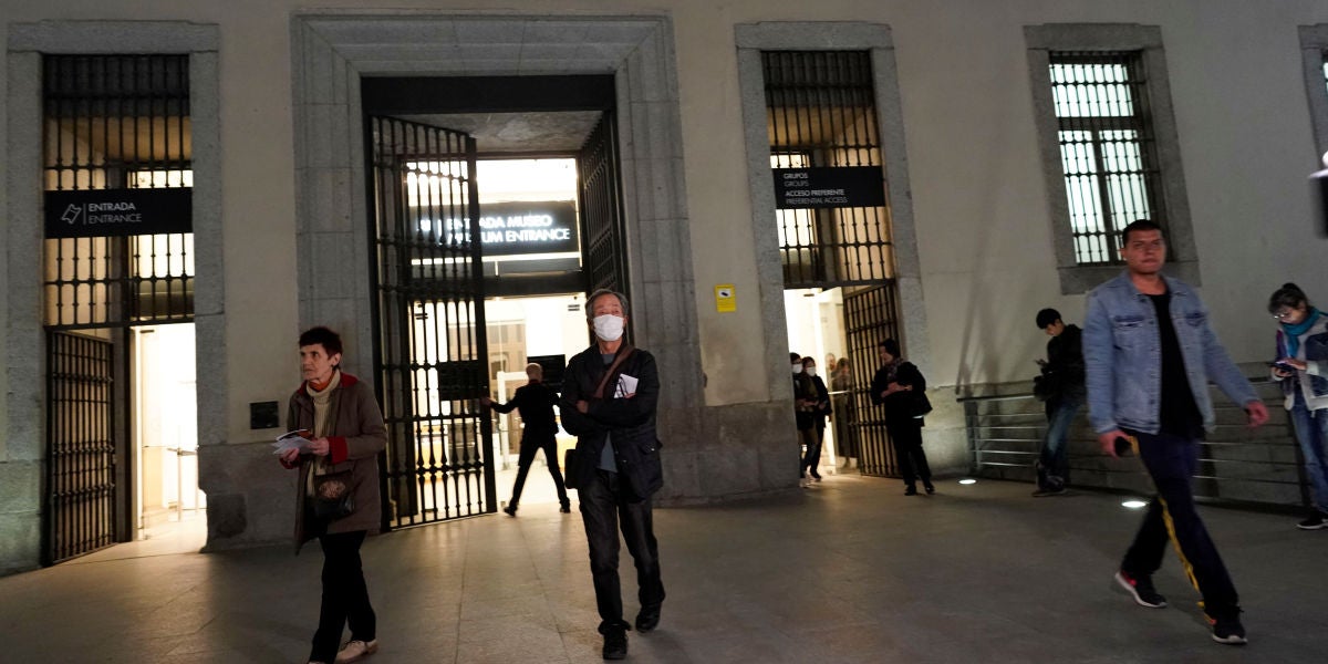 Madrid cierra los museos y cualquier evento deportivo por coronavirus