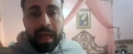 El actor de Gomorra, Luca Franzese, denunciando la situación en un vídeo El actor de Gomorra, Luca Franzese, denunciando la situación en un vídeo