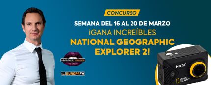 Gana fantásticas cámaras deportivas National Geographic Explorer 2 con Levántate y Cárdenas