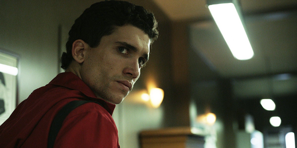 Jaime Lorente como Denver en 'La Casa de Papel'