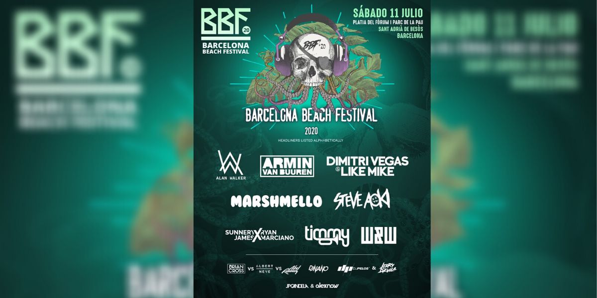 Cartel del Barcelona Beach Festival 2020