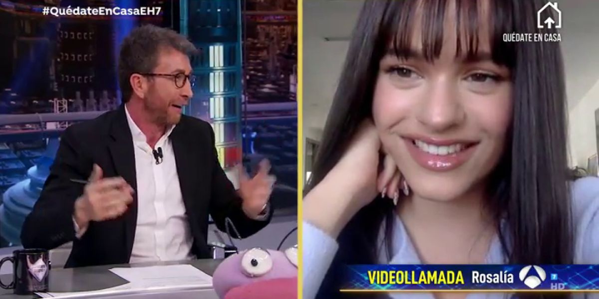 ¿A quién llama más Rosalía durante el confinamiento? La cantante responde en 'El Hormiguero 3.0'